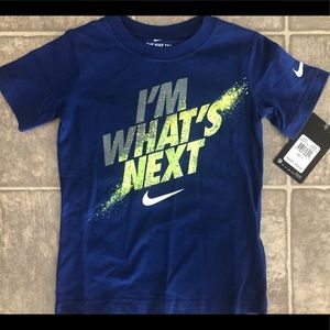 NWT Boys Nike Short Sleeve Shirt Size 4